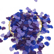 heart shaped paper confetti, view 29 - MRSLM
