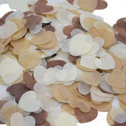 heart shaped paper confetti, view 5 - MRSLM