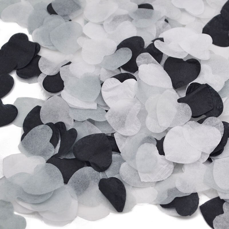 heart shaped paper confetti, view 8 - MRSLM