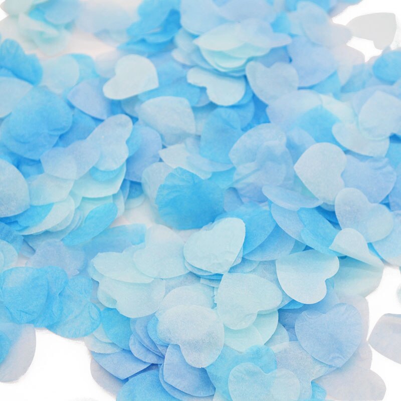 heart shaped paper confetti, view 10 - MRSLM