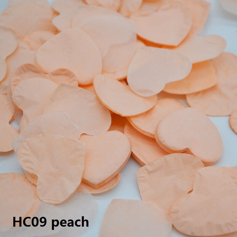 heart shaped paper confetti, view 13 - MRSLM