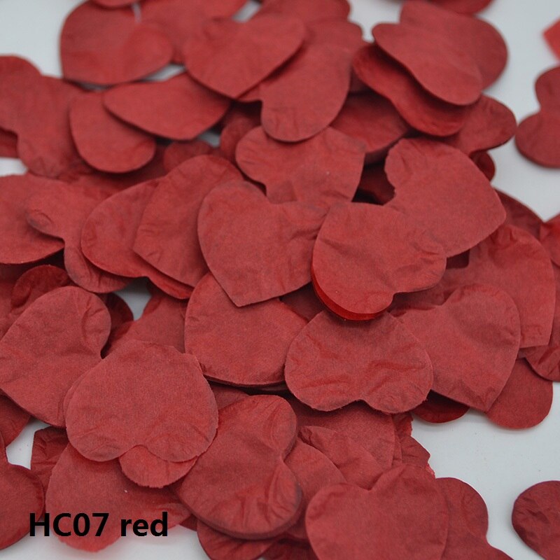 heart shaped paper confetti, view 15 - MRSLM
