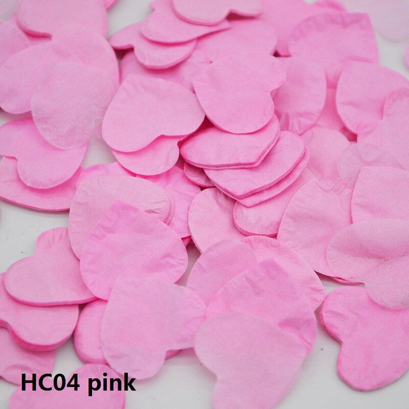 heart shaped paper confetti, view 18 - MRSLM