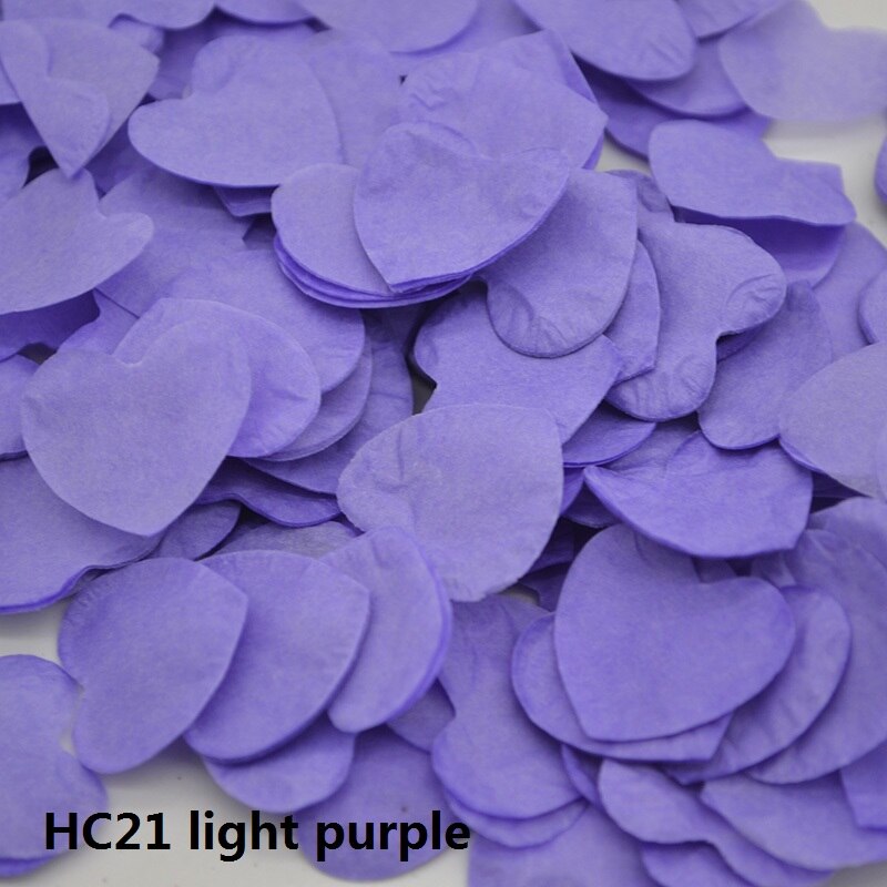 heart shaped paper confetti, view 21 - MRSLM