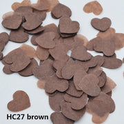 heart shaped paper confetti, view 25 - MRSLM