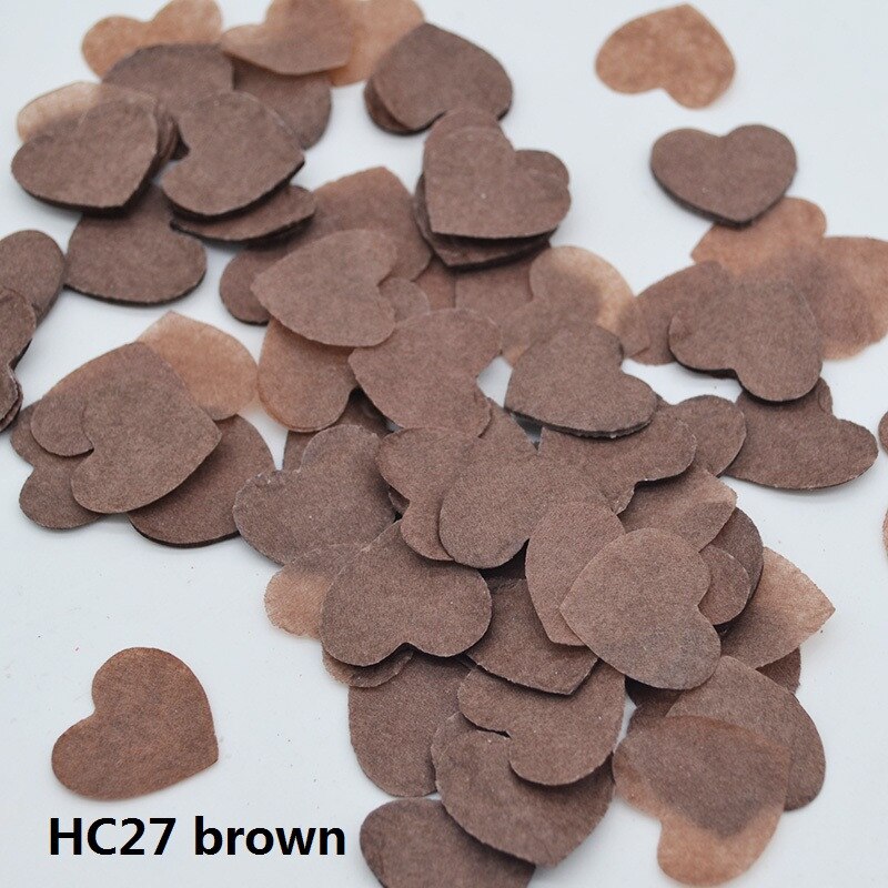 heart shaped paper confetti, view 25 - MRSLM