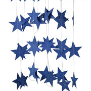 Paper star party garland, view 3 - MRSLM