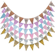 paper flag garland banner, view 7 - MRSLM