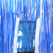 glittering metallic fringe curtain, view 7 - MRSLM