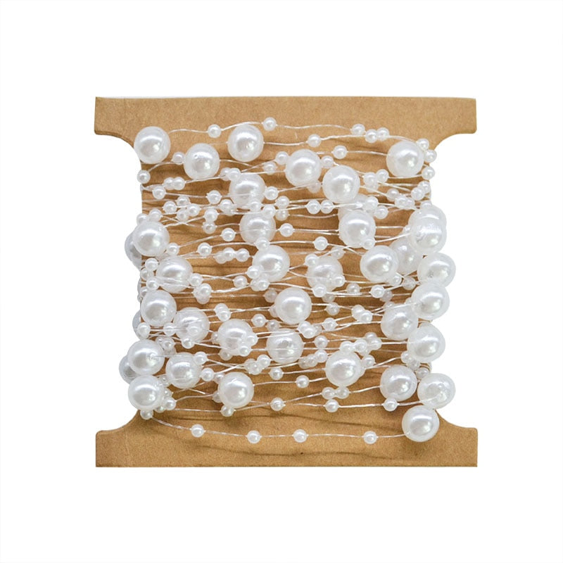 pearl bead chain garland, view 13 - MRSLM