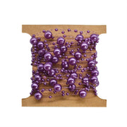 pearl bead chain garland, view 6 - MRSLM