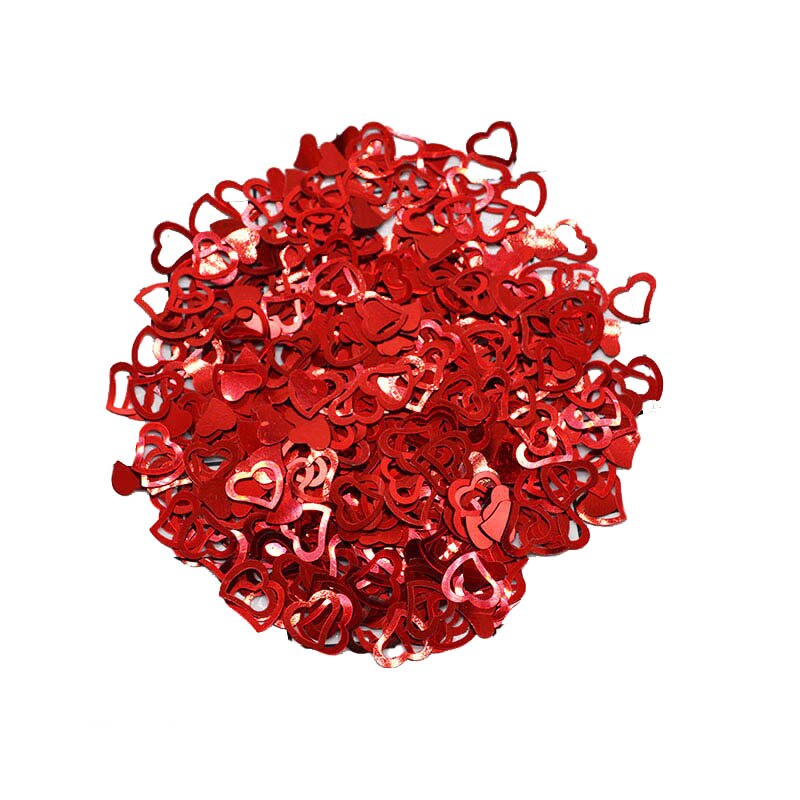 heart shape confetti, view 3 - MRSLM