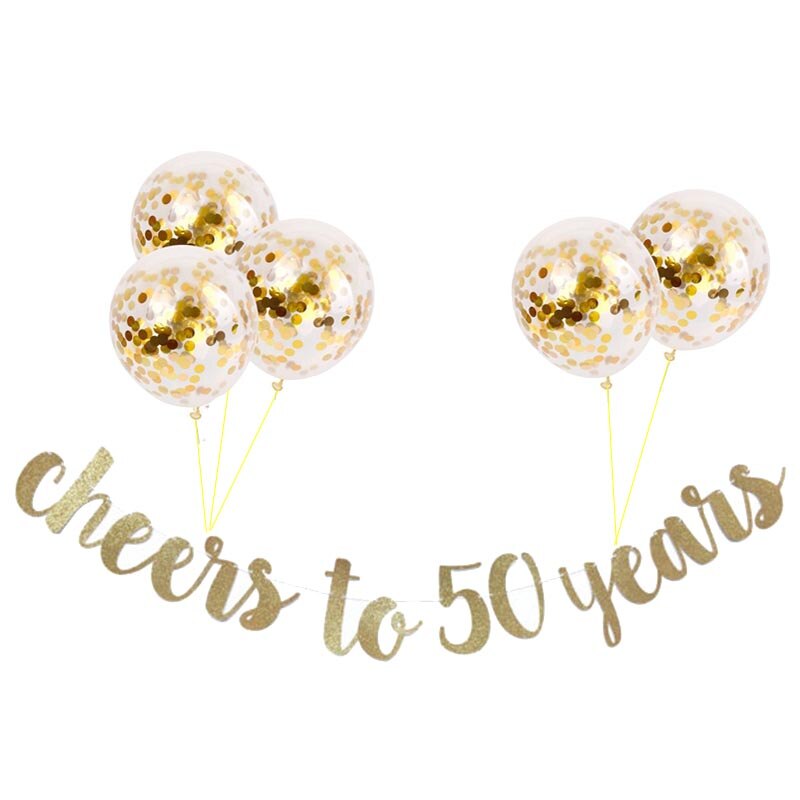 Milestone birthday garland with balloons, view 16 - MRSLM