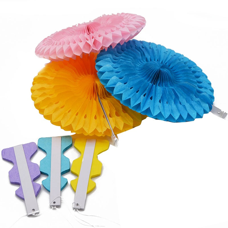 honeycomb tissue paper fan, view 27 - MRSLM