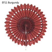 honeycomb tissue paper fan, view 2 - MRSLM