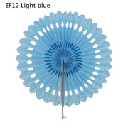 honeycomb tissue paper fan, view 3 - MRSLM