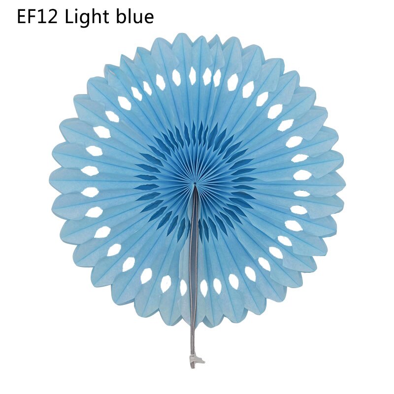 honeycomb tissue paper fan, view 3 - MRSLM