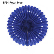 honeycomb tissue paper fan, view 5 - MRSLM