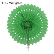 honeycomb tissue paper fan, view 6 - MRSLM