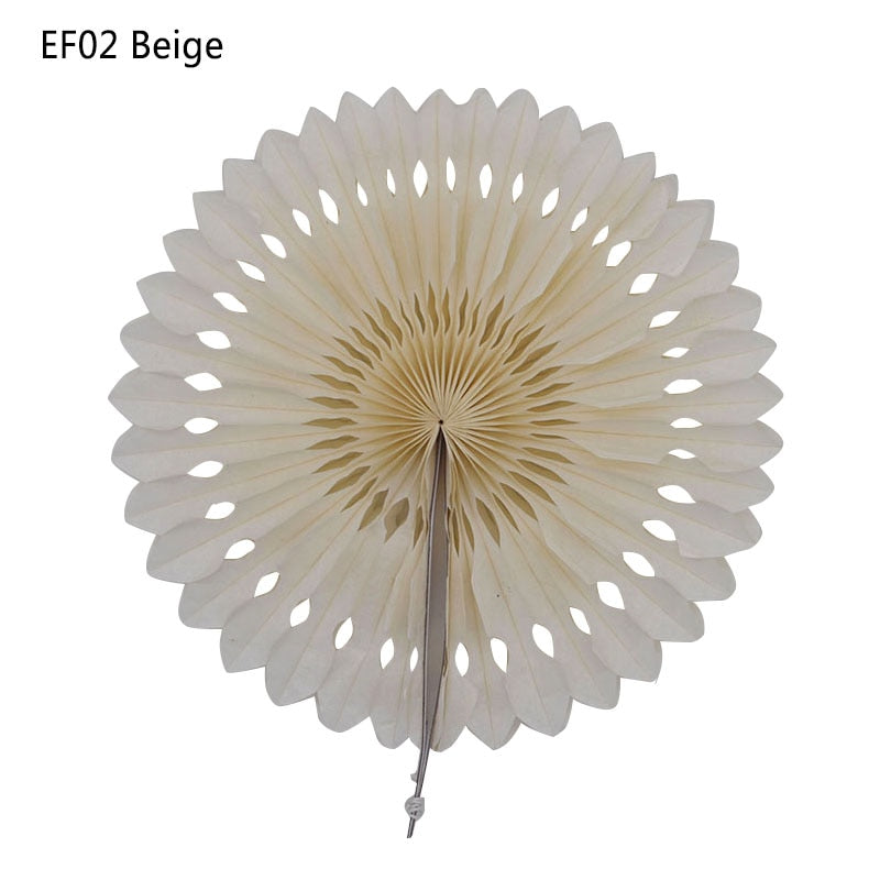 honeycomb tissue paper fan, view 14 - MRSLM