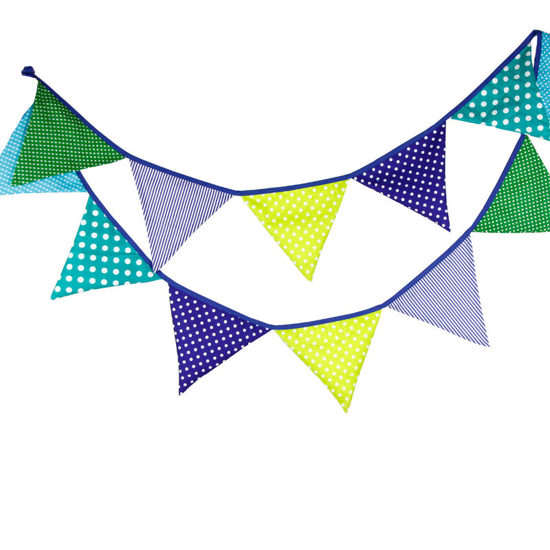 colorful cotton flags party banner, view 22 - MRSLM