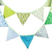 colorful cotton flags party banner, view 5 - MRSLM