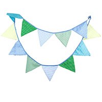 colorful cotton flags party banner, view 8 - MRSLM