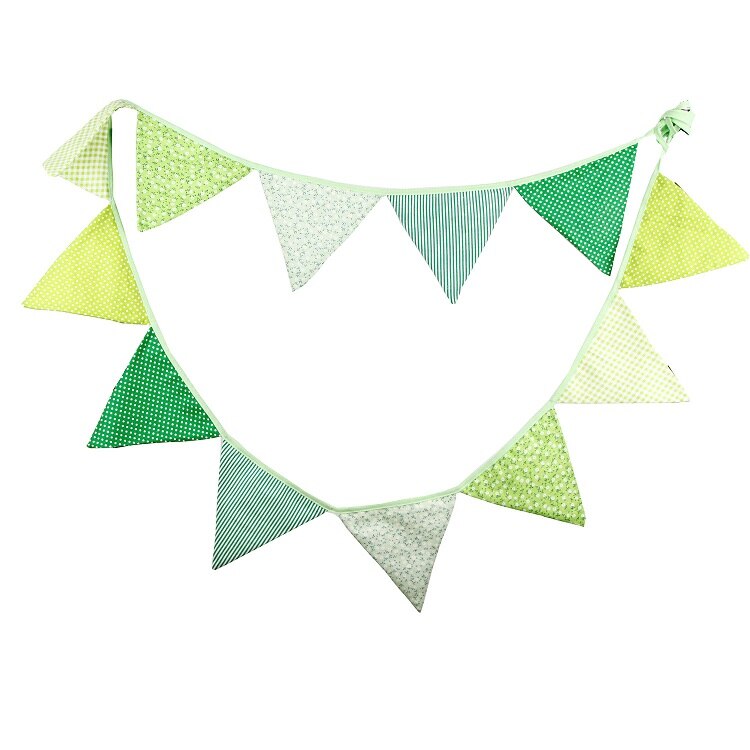 colorful cotton flags party banner, view 9 - MRSLM
