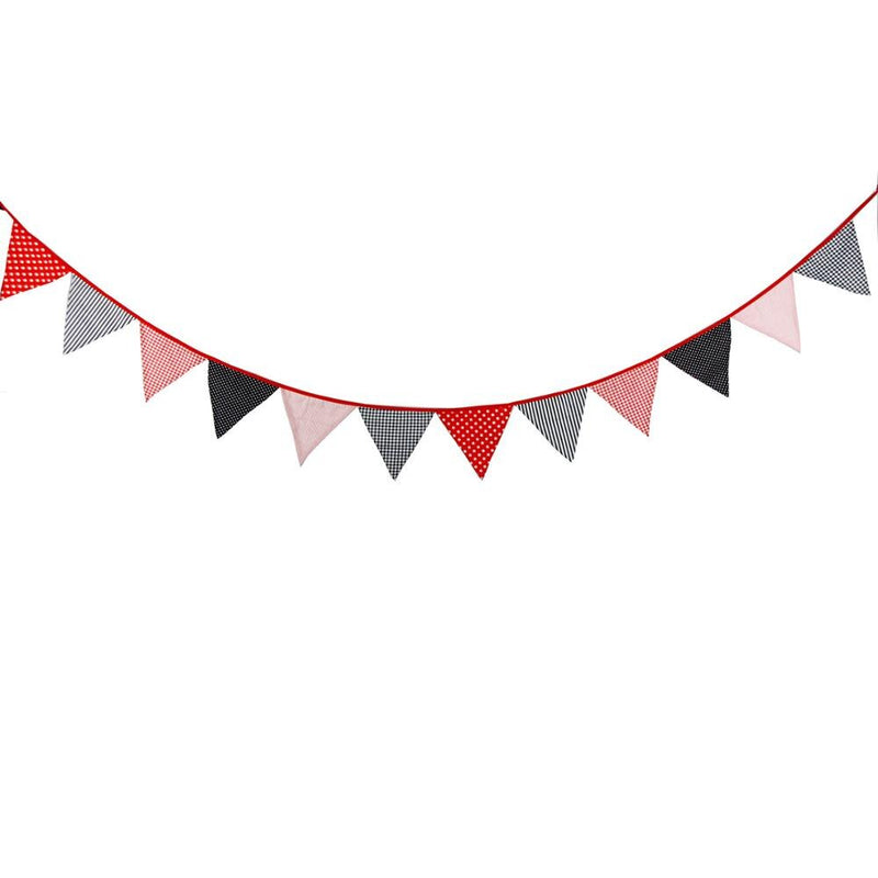 colorful cotton flags party banner, view 10 - MRSLM