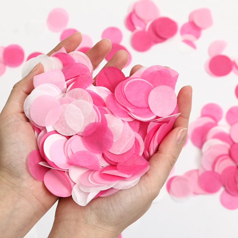round paper party confetti, view 25 - MRSLM