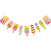 ice cream paper garland, view 5 - MRSLM