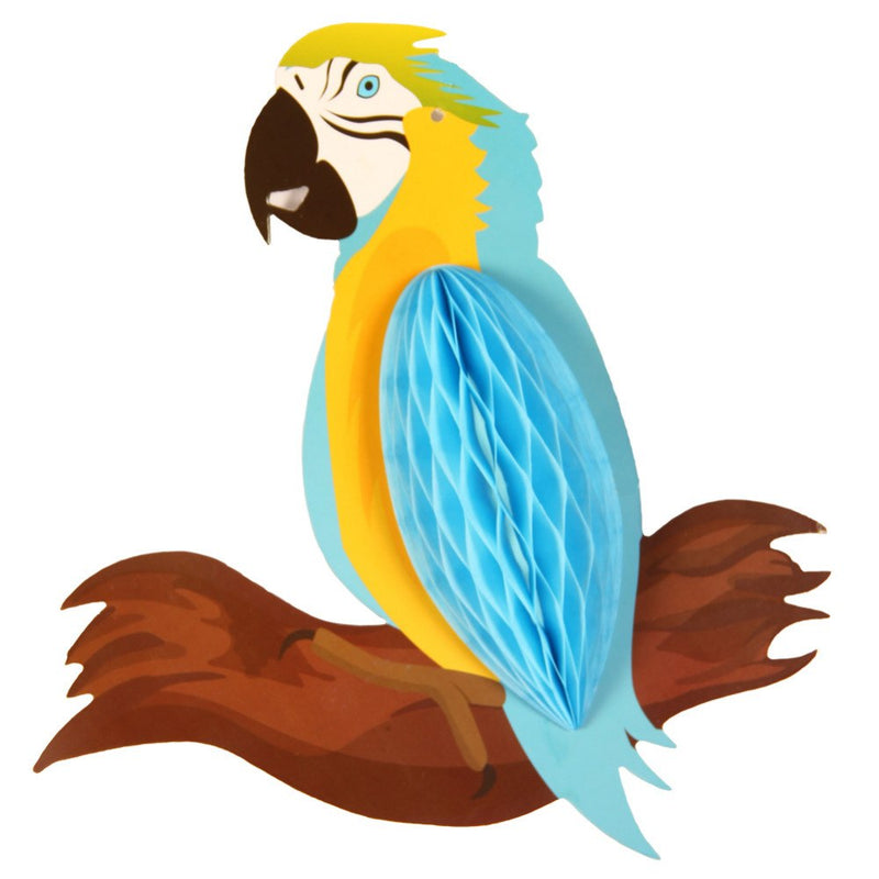 Hanging rainbow tropical parrots, view 6 - MRSLM