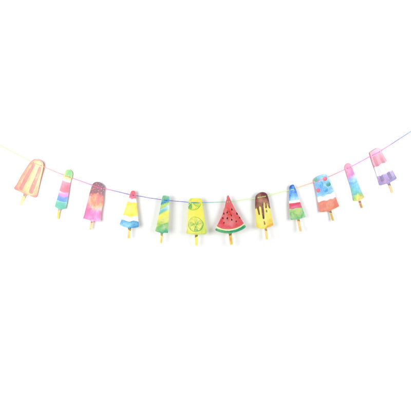 Ice cream paper garland, view 4 - MRSLM