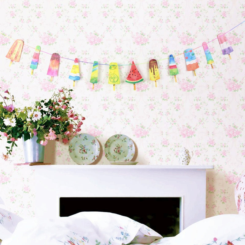 Ice cream paper garland, view 3 - MRSLM