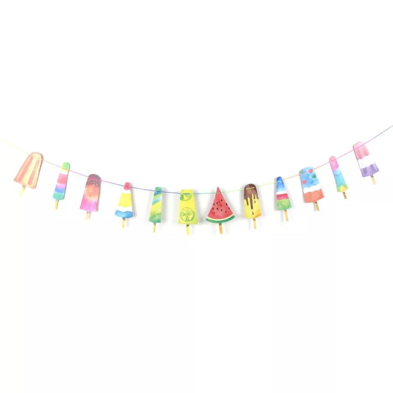 Ice cream paper garland, view 2 - MRSLM