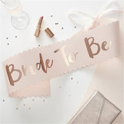 rose gold bachelorette sash, view 12 - MRSLM