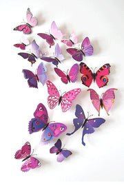 3D magnet butterfly party decorations, view 8 - MRSLM