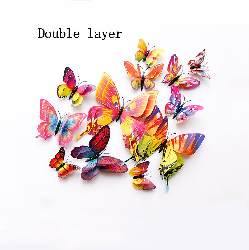3D magnet butterfly party decorations, view 10 - MRSLM