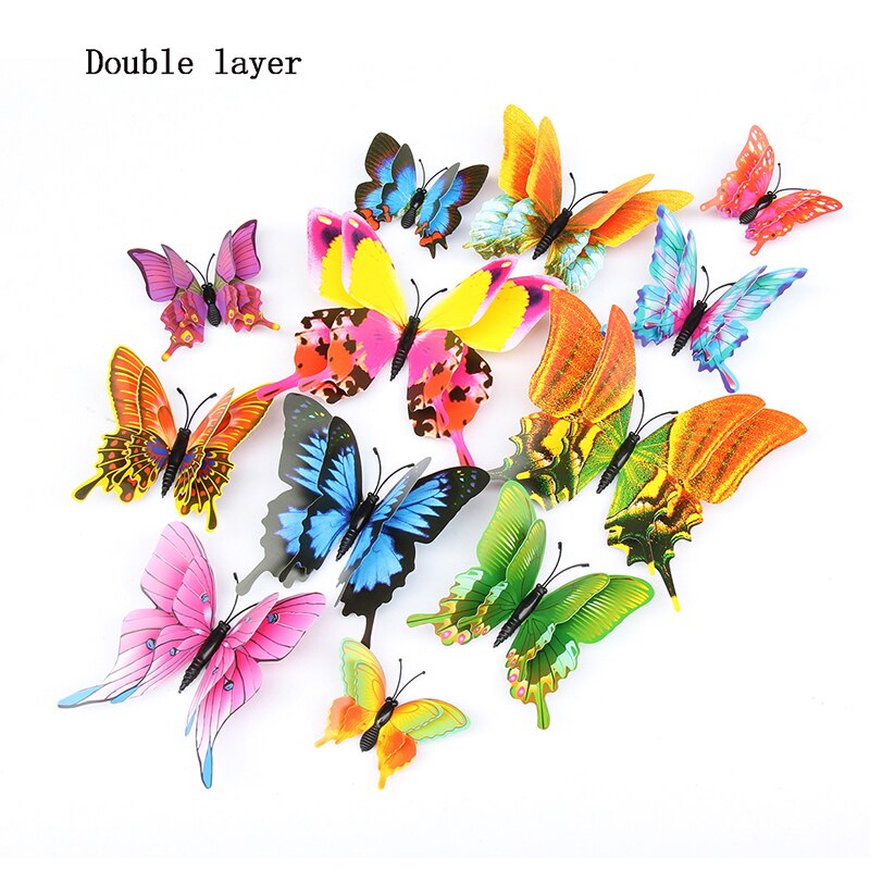 3D magnet butterfly party decorations, view 19 - MRSLM
