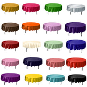 round satin tablecloth, view 27 - MRSLM