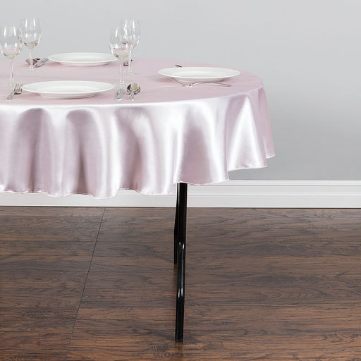 round satin tablecloth - MRSLM