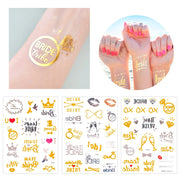 bachelorette party tattoo stickers, view 29 - MRSLM