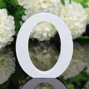 white wooden decorative letter, view 11 - MRSLM