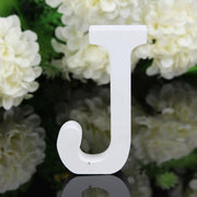 white wooden decorative letter, view 16 - MRSLM