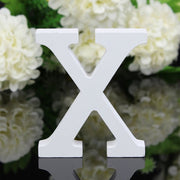white wooden decorative letter, view 27 - MRSLM