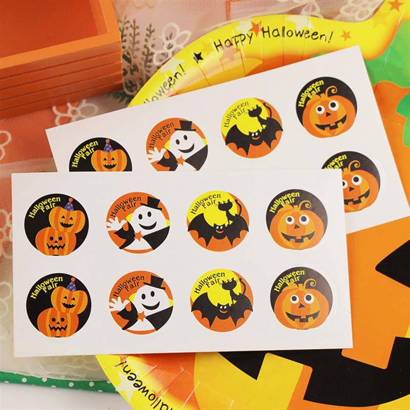halloween paper stickers set, view 3 - MRSLM