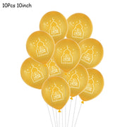 Eid decorative balloons set, view 2 - MRSLM
