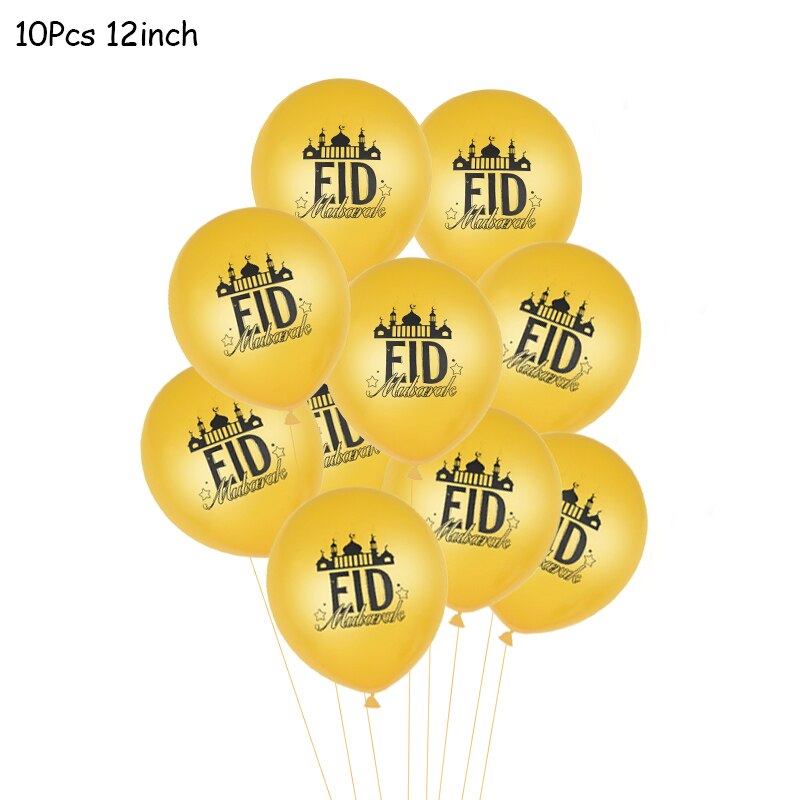 Eid Decorative Balloons Set