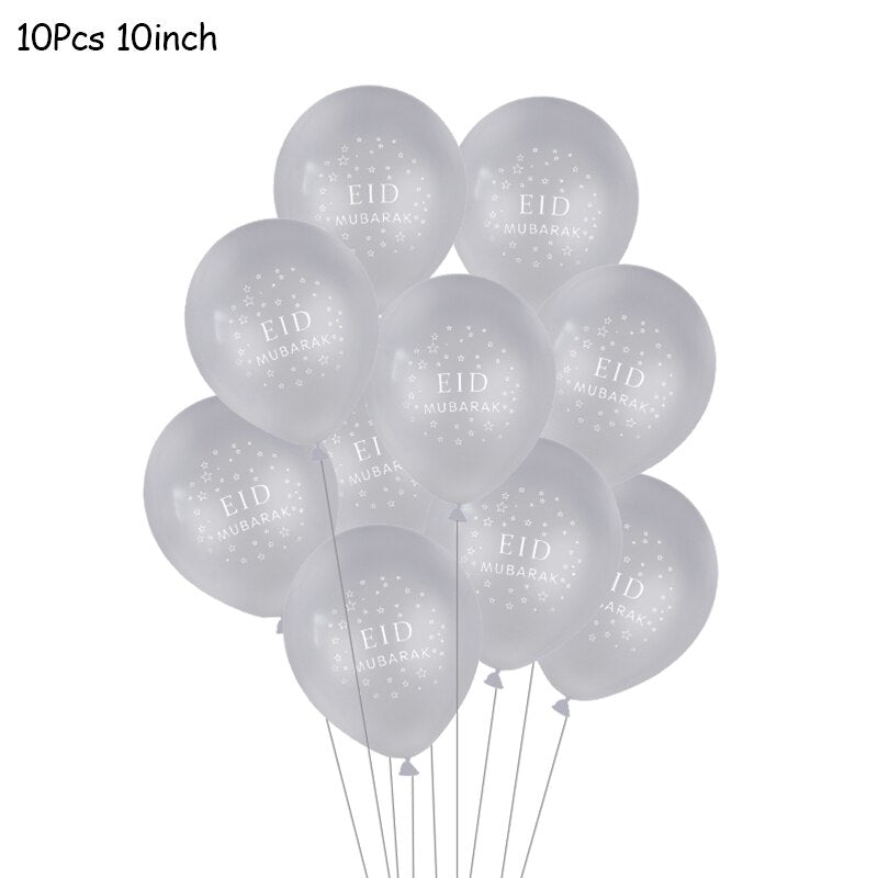 Eid Decorative Balloons Set