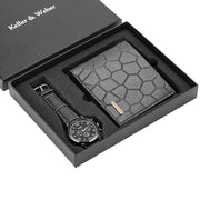 Men's watch and wallet gift set, view 4 - MRSLM